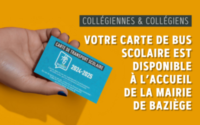 Carte de bus scolaire